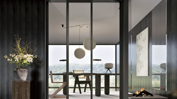 一眼淪陷，家居升級必選！歐大師門窗極窄玻璃平開門，通透美學新體驗