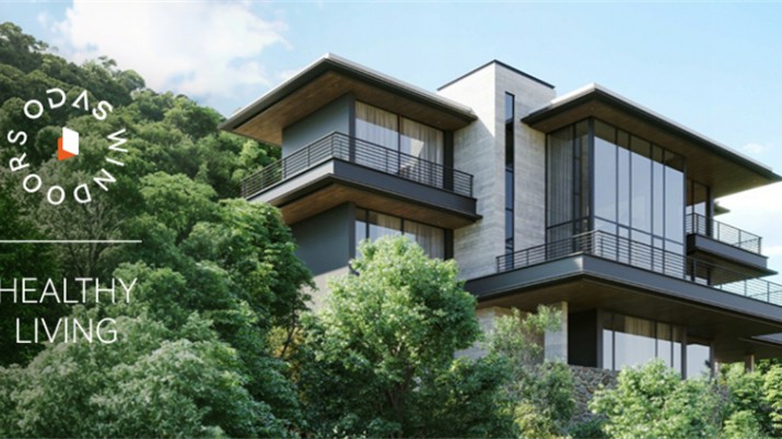 歐大師門窗優(yōu)秀項(xiàng)目作品 | 悠居塔尖生活的山海答卷